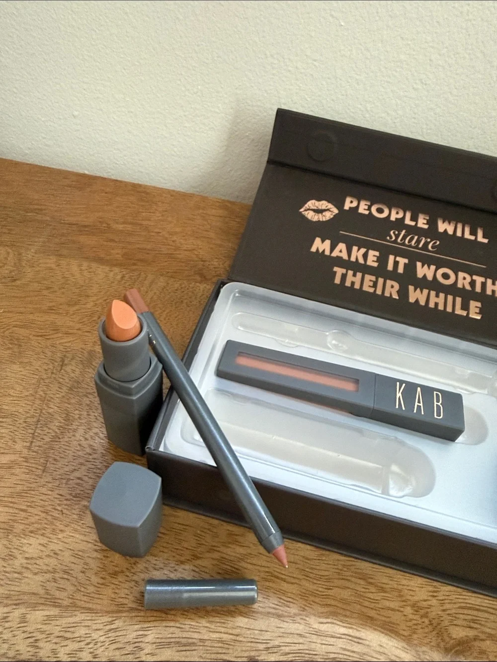 KAB lip set bundle